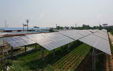 河北高速休息區并網項目太陽能發電案例